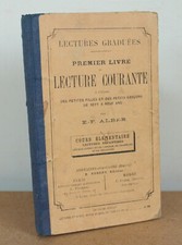 Premier livre de lecture