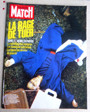 MAGAZINE PARIS MATCH ATTENTAT DE ROME ET VIENNE/BORIS BECKER/ABOU NIDAL 1986