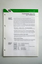 Fiche technique FUJI -  FUJICHROME VELVIA RVP Professionnel