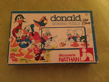 domino puzzle  DONALD Jeu de
