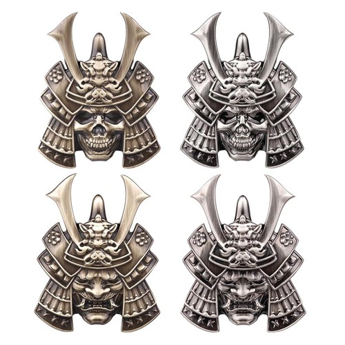 Autocollant masque samouraï - masque,