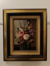 Huile sur toile signée de