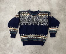 Vintage Dale of Norway Sweater Men’s S/M Pure New Wool Norway