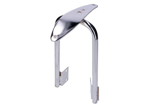 Chrome front mudguard bracket - chrome,