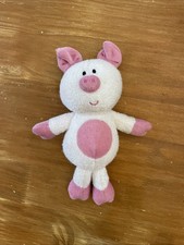 Peluche doudou cochon rose