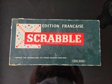Scrabble ancien – Édition Française Jeux Spear (années 60–70) – complet