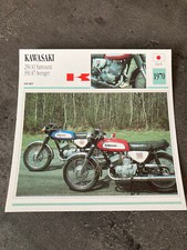 CARTE FICHE MOTO collection