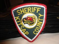 police Américaine !!! insigne écusson shériff kitsap county.  Californie 