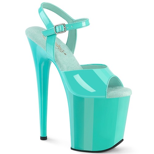 Silver chrome platform - 8",