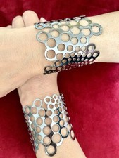 Set Of 2  Vintage Silver Paco