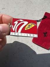 Keyring Keyfob Keychain Porte Cle FERRARI 50 Years 1996 Officiel
