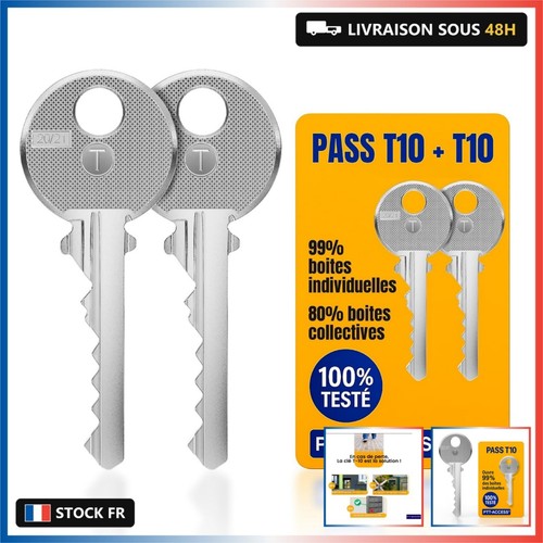 Lot clés pass ptt - clés,
