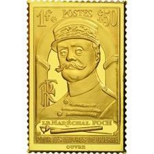 France, Médaille, Timbre