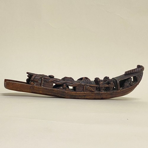 Ancien sculpture en bambou - sculpture,