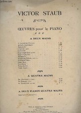 Partition piano victor - partition,