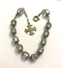 Ancien dizainier argent et