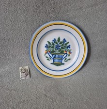 Assiette en faïence décor