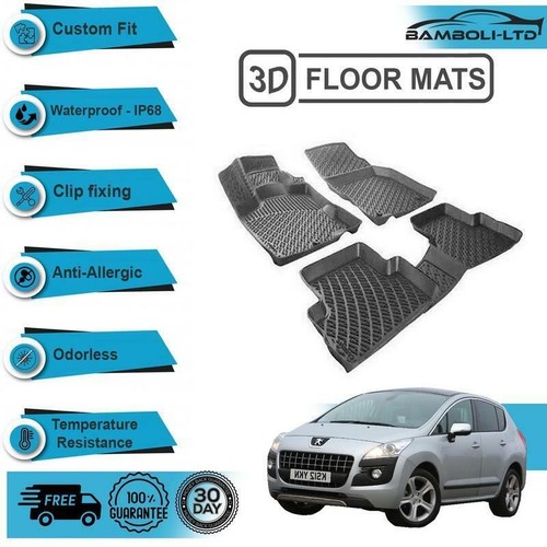 Molded interior car floor - 3d,