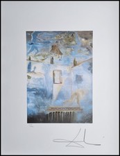 Salvador Dali Gala IN A Patio