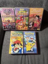 5 Cassettes VHS En Italien