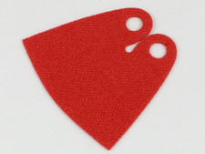 LEGO 36618 RED Minifigure Cape Cloth, Teardrop Neck Cut - Spongy Stretchable Fab