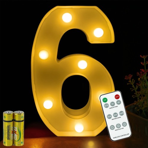 Chiffres lumineux lettres - chiffres,