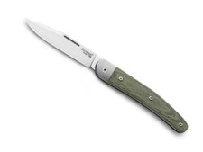 JK1CVG - Couteau LIONSTEEL Jack Micarta Vert