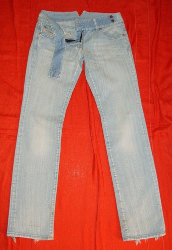 Jean diesel coupe droite bleu - diesel,