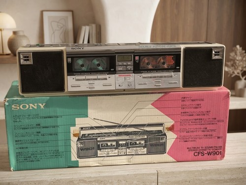 Sony cfs w901 rare vintage - sony,