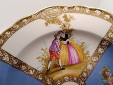 Assiette porcelaine Meissen