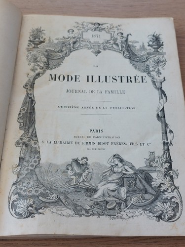 Mode illustrée 1874 - illustrée,