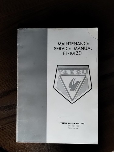 Yaesu 101zd maintenance - yaesu, ft-101zd