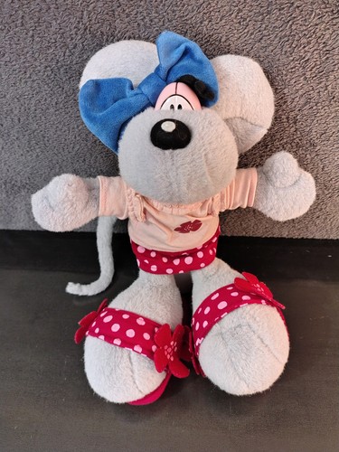 Peluche diddlina jupe - peluche, rose