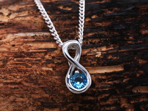 Argent sterling topaze bleu - argent,