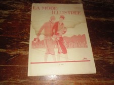 A VOIR !! ANCIEN JOURNAL n° 22 " LA MODE ILLUSTREE " - 1927