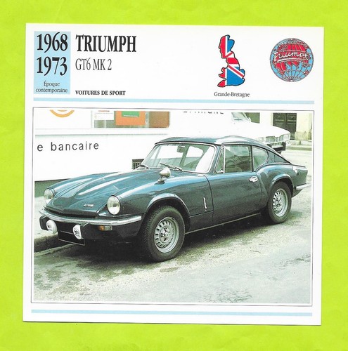 Fiche edito service triumph - fiche,