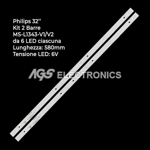 Kit barres strip - 2, lg