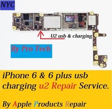 iPhone 6 & 6+ Charging USB IC U2 Chip 1610A2 Motherboard Pro Repair Service