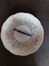 PLAT CIRCULAIRE THEODORE HAVILAND DECOR SOLANGE PATRY BIE DIAMETRE 28 CM