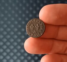 DENIER TOURNOIS 1607 A (Paris) HENRI IV.