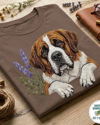 Saint bernard dog comfort - saint,