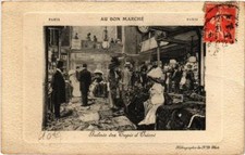 CPA AK PARIS 7e Au Bon Marché