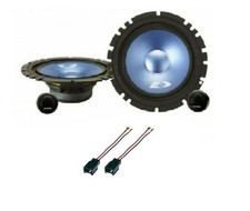 Alpine SXE-17CS Set 4 Haut Parleur 16CM X Lancia Phedra 02>10 + Raccords Arrière
