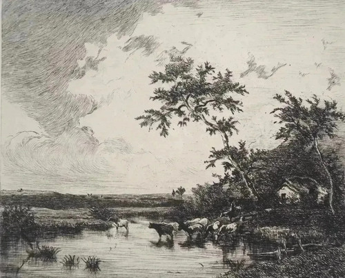 Jules dupre traversée des - dupre, :