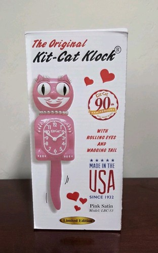 Original kit cat klock pink - klock,