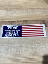 HELLS ANGELS STICKER "KEEP