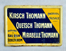 RARE Tôle lithographiée