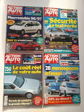 Revue Action Auto Moto - Année complète 1996 - 11 numéros