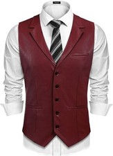 Homme Véritable Cuir D'Agneau