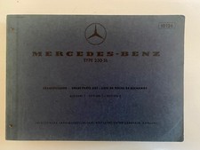 MERCEDES BENZ 230SL Liste des pièces détachés d'usine N° 10126, 546 pages